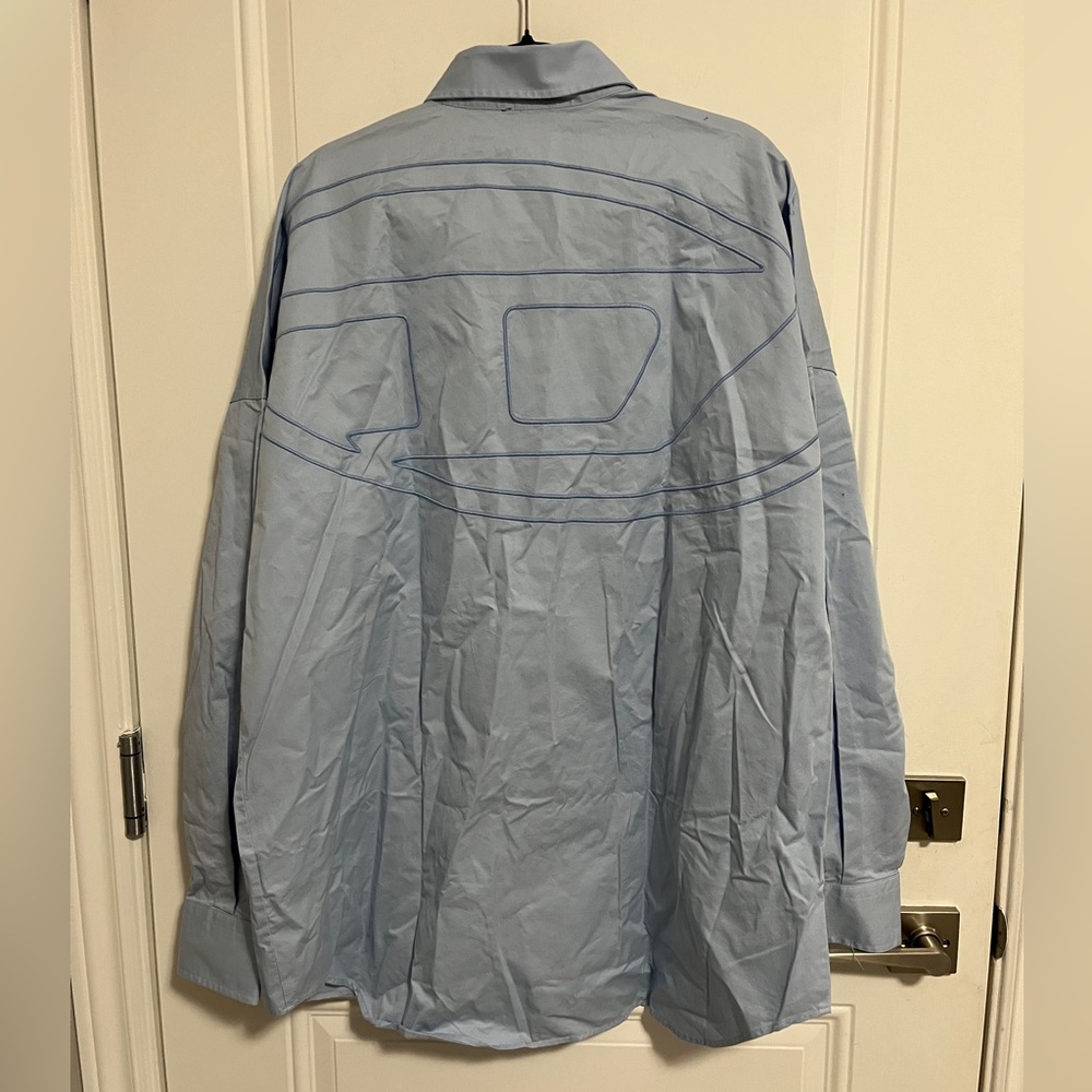NWT - Diesel Men's Big D Logo Shirt - EU 50/L, EU 52/XL